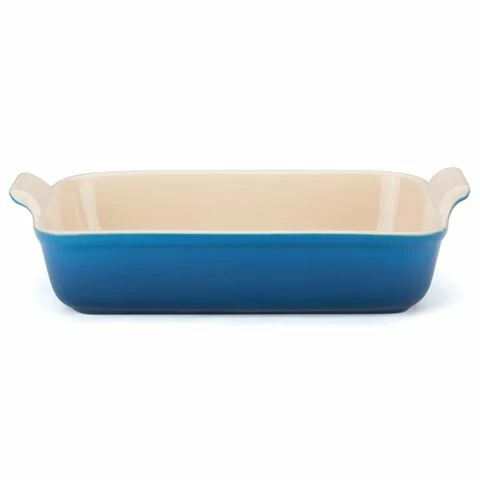 Le Creuset - Heritage Rectangular Dish Marseille Blue 32cm