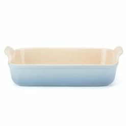 Le Creuset - Heritage Rectangular Dish Coastal Blue 32cm