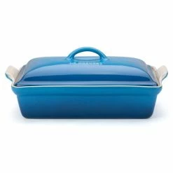 Le Creuset - Heritage Covered Rectangle Dish Marseille Blue