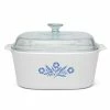 CorningWare - Casserole Dish W/Lid Blue Cornflower 5L