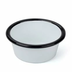 Falcon - Enamel Mini Ramekin White & Black 8cm
